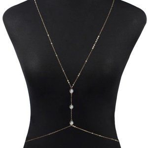 🔥4 For $25🔥 New Faux Pearl Decor Body Chain
